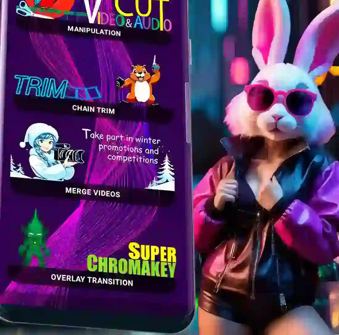 Screenshot of Відеоредактор для Android